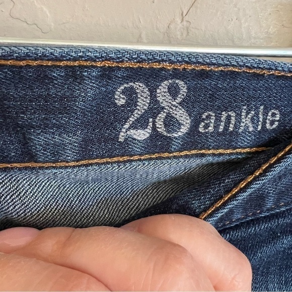 J. Crew Toothpick Ankle Denim Jeans - Picture 6 of 10